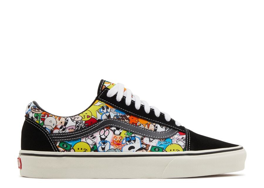 

Кроссовки Vans Atmos X Old Skool, цвет Emoji
