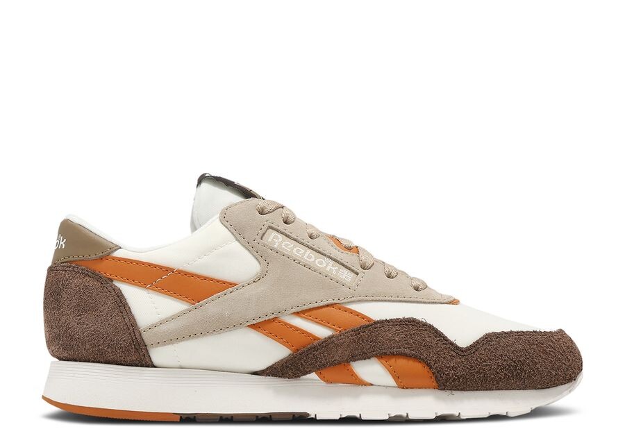 

Кроссовки Reebok Classic Nylon Vintage 'Mahogany Terracotta', коричневый