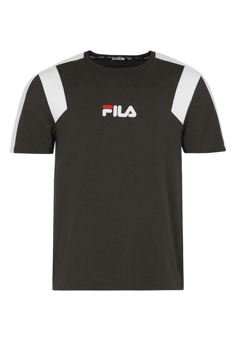 

Футболка с принтом Fila, черный