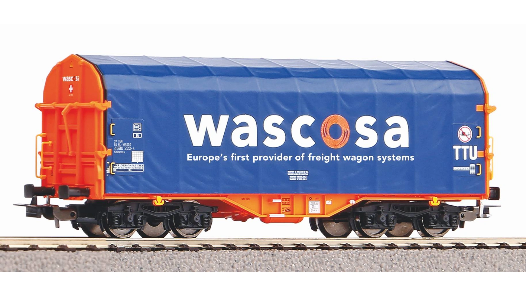 

Piko Тентованный прицеп Wascosa NS VI