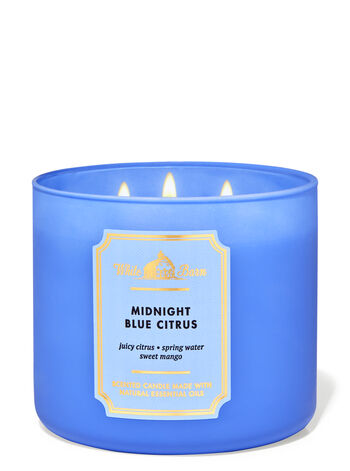 Свеча с 3 фитилями Midnight Blue Citrus, 14.5 oz / 411 g, Bath and Body Works