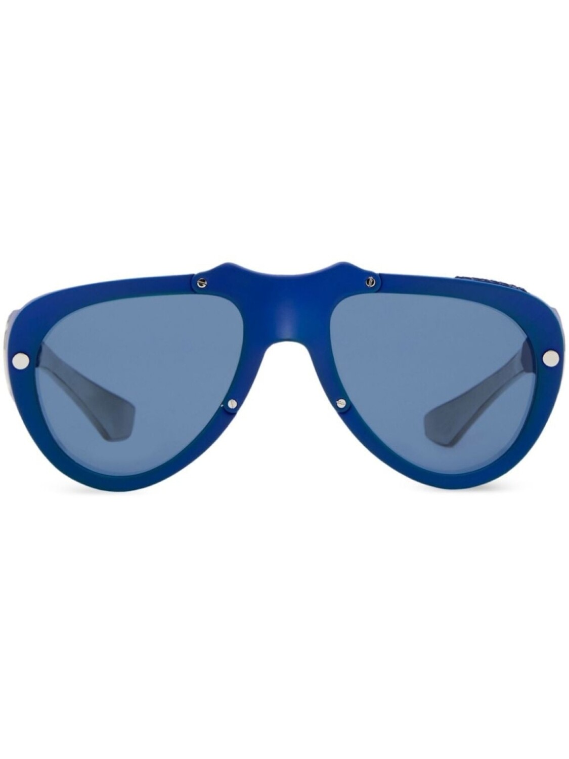 

Солнцезащитные очки Shield Mask Burberry Eyewear, синий