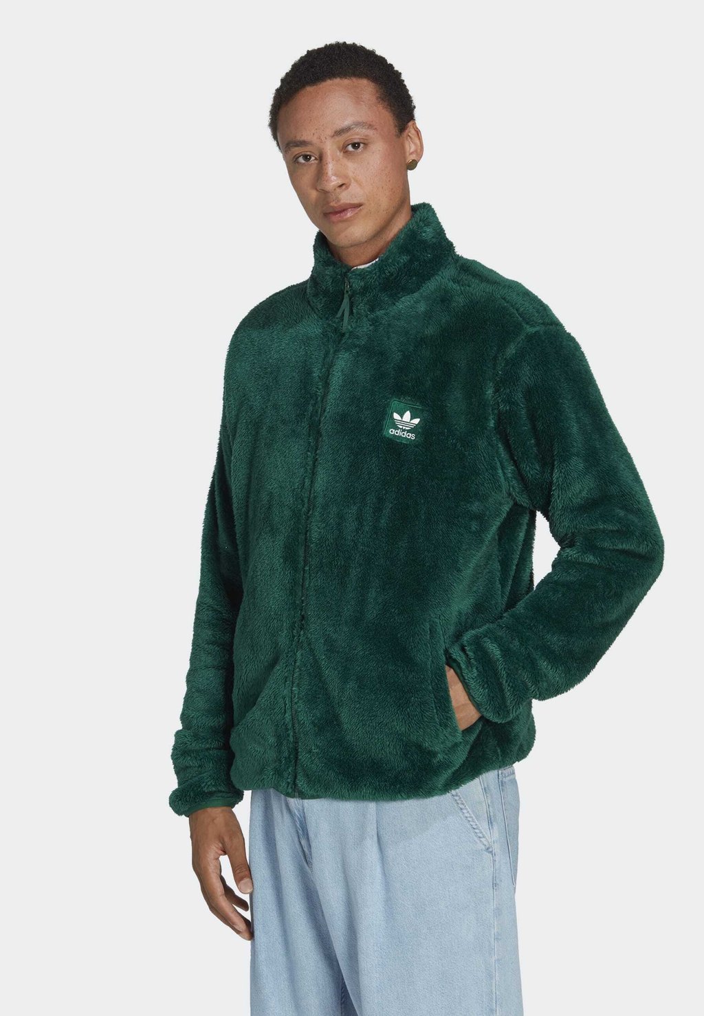 Adidas Originals олимпийка Velour Tracktop