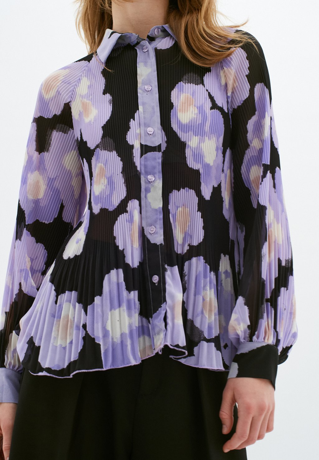 Блузка-рубашка HENDRAIW , цвет lavender poetic flower InWear