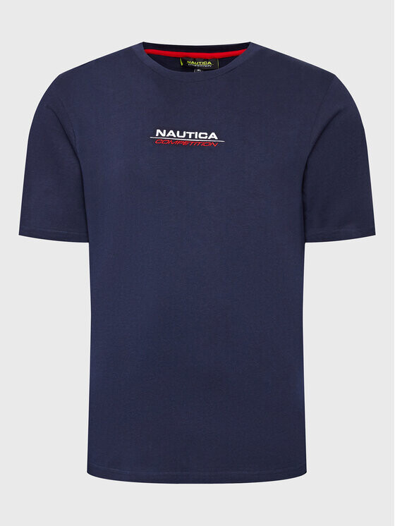 

Футболка стандартного кроя Nautica, синий