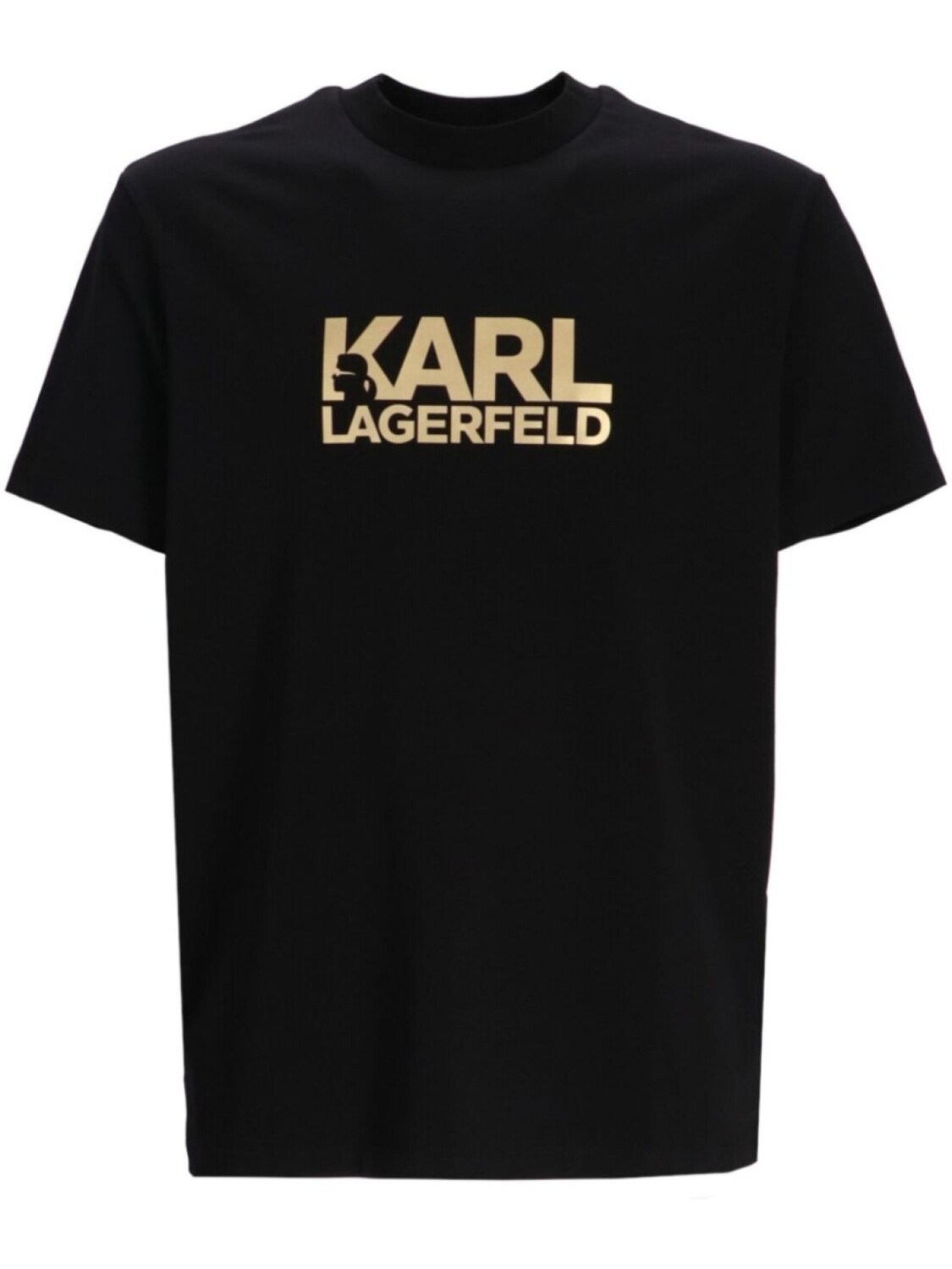 

Футболка с логотипом Карла Лагерфельда Karl Lagerfeld, черный