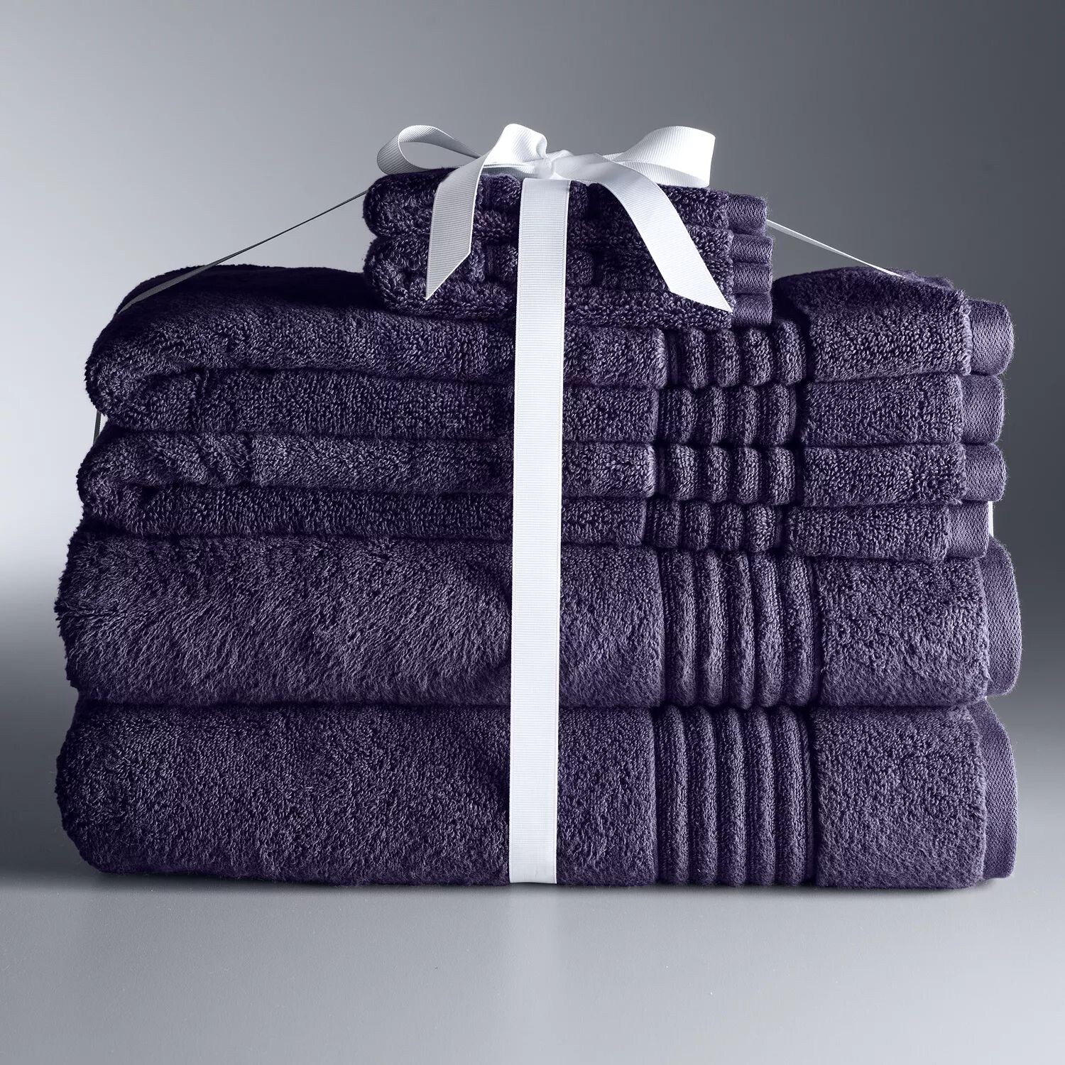 

Simply Vera Набор банных полотенец Vera Wang Signature из 6 предметов, фиолетовый