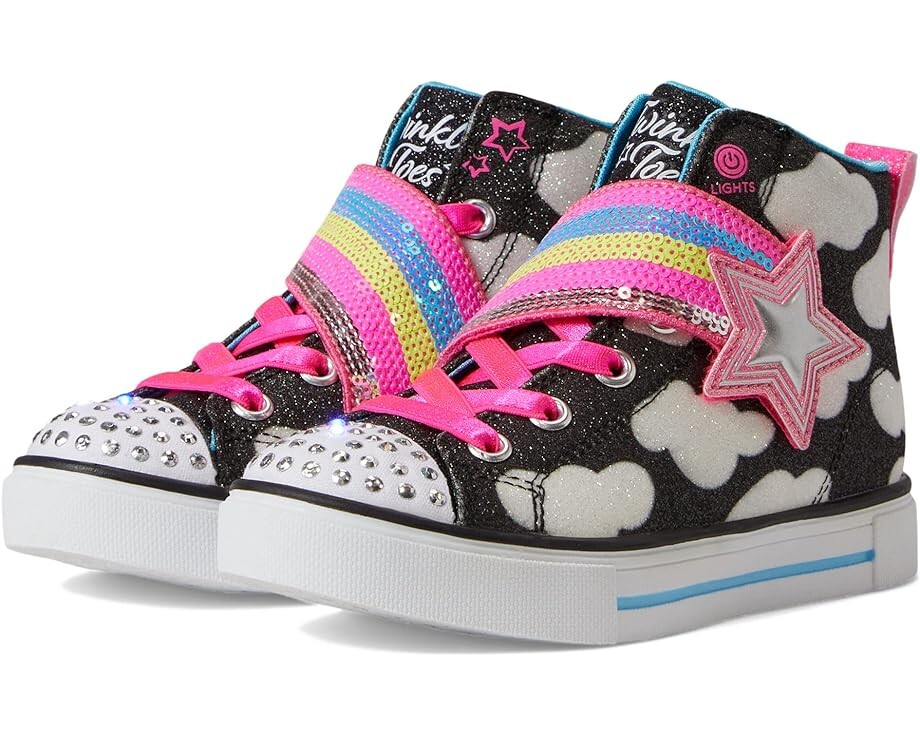 

Кроссовки Skechers Twinkle Sparks - Shooting Star Brights 314775L, цвет Black/Multi