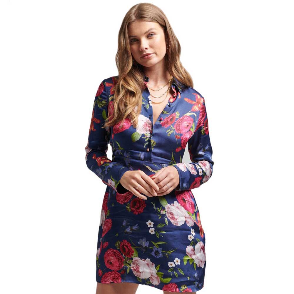 

Платье Superdry Studios Satin, разноцветный