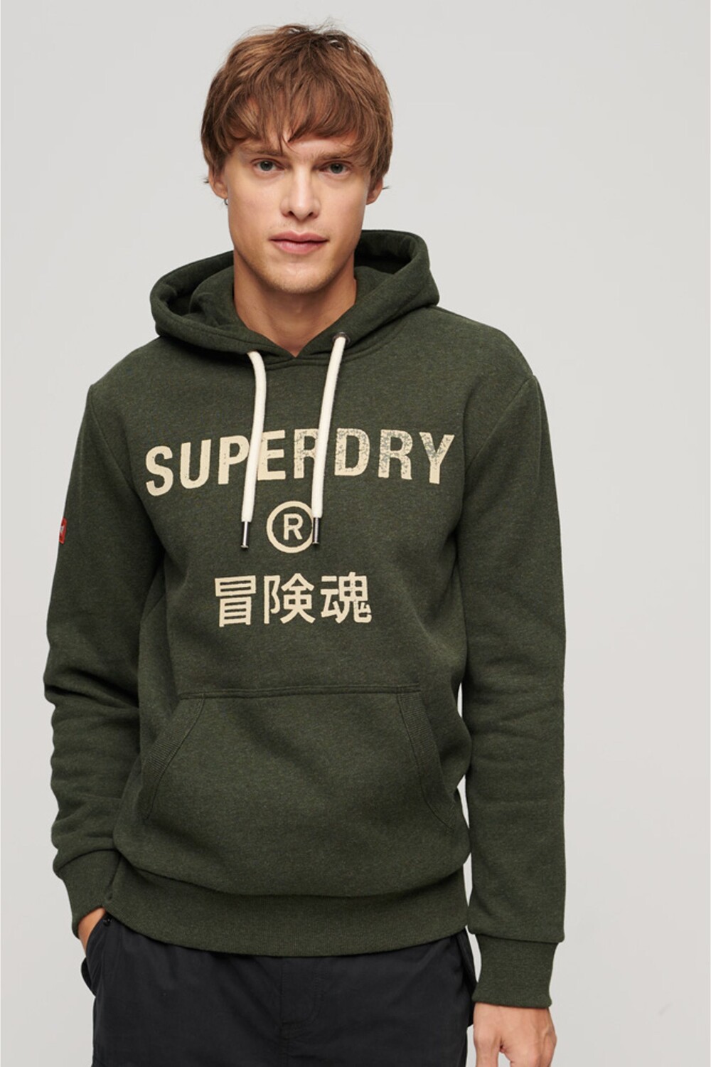 

Толстовка в спецодежде с винтажным логотипом Superdry, зеленый