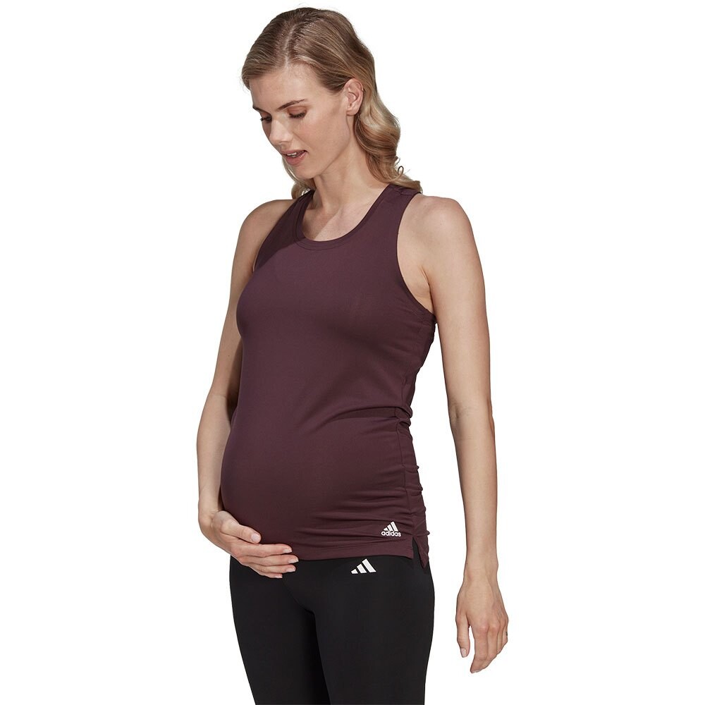 

Футболка без рукавов adidas Aeroready Designed 2 Move Sport Maternity, красный