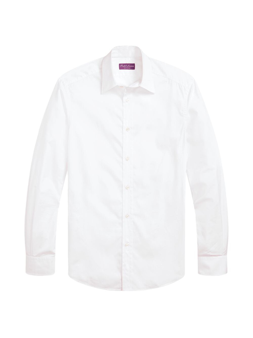 

Хлопковая рубашка Harrison с длинными рукавами Ralph Lauren Purple Label, белый