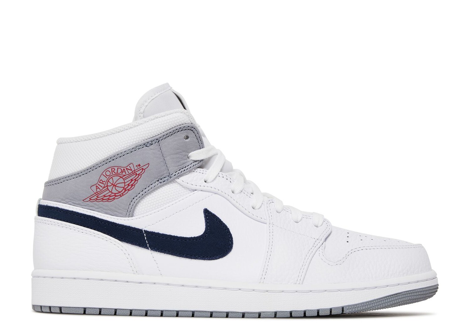 

Кроссовки Air Jordan Air Jordan 1 Mid 'Paris', белый