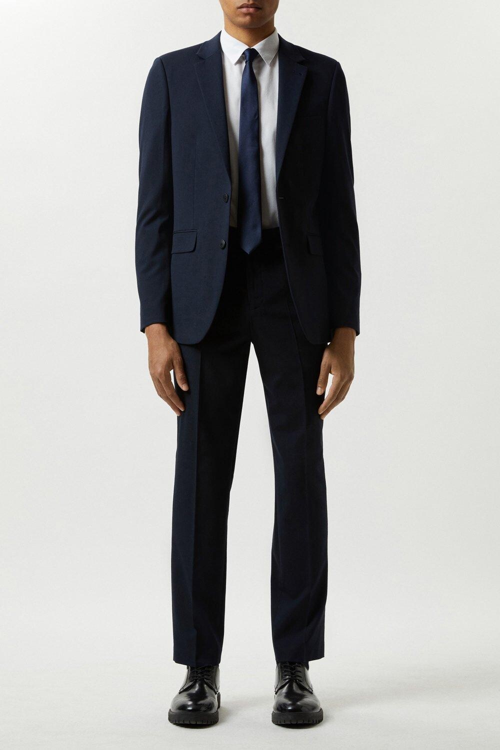 

Темно-синий пиджак Slim Fit Essential Burton, темно-синий