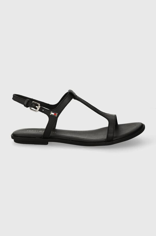 

TH FLAT SANDAL кожаные сандалии Tommy Hilfiger, черный
