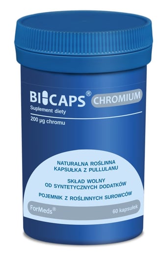 Formeds, Bicaps Chromium - 60 капсул formeds bicaps e c 60 капсул