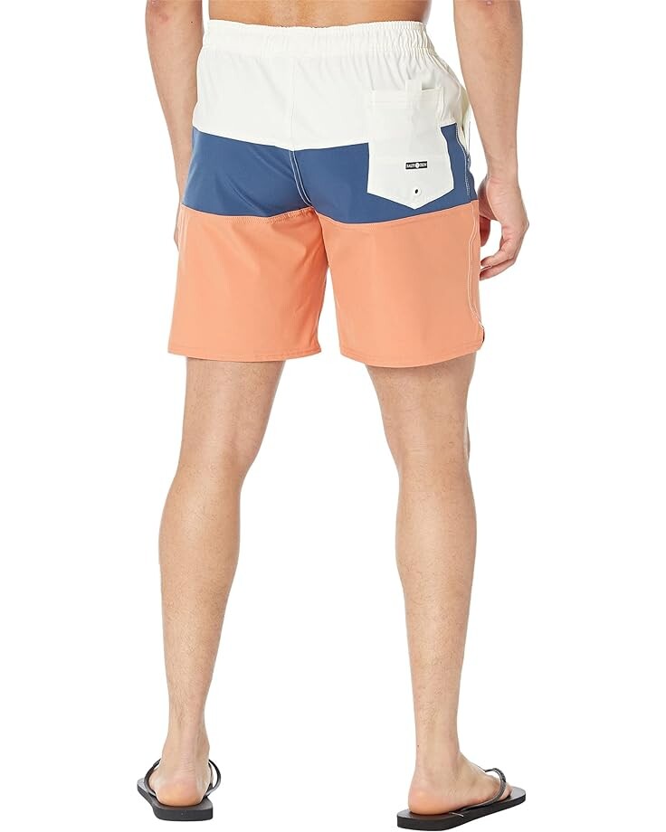 Шорты для плавания Salty Crew Beacons 18 Elastic Boardshorts, цвет Sunburn