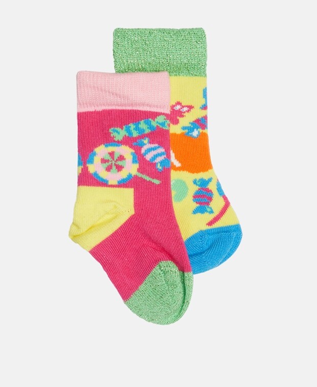 

Носки, упаковка 2 шт. Happy Socks, розовый