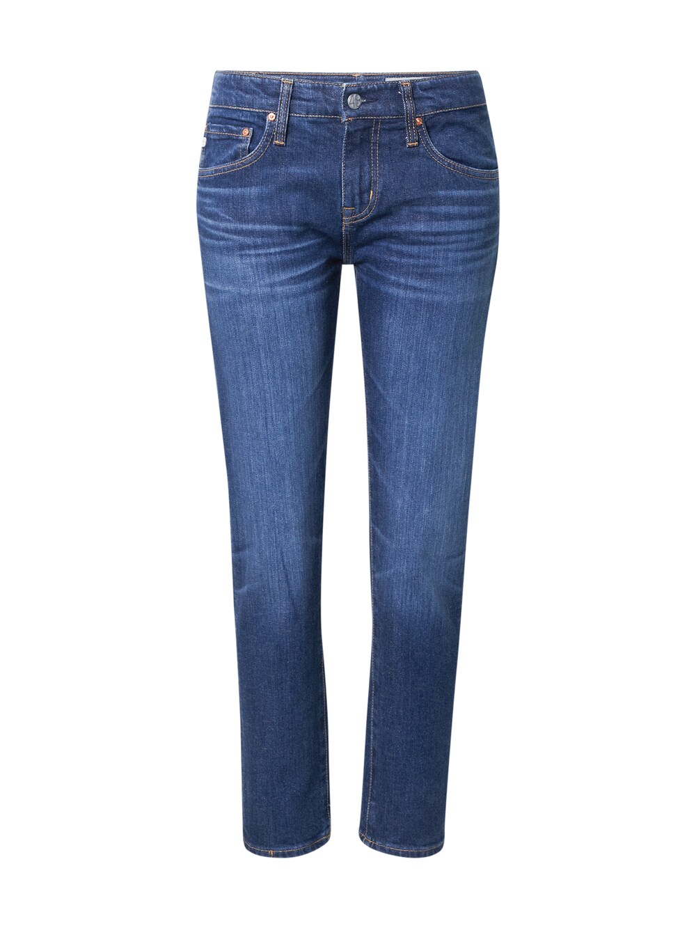 Обычные джинсы AG Jeans Ex-Boyfriend Slim, синий