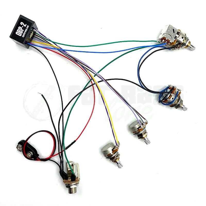 

Басс гитара Aguilar OBP-2 Custom 2 Band Bass Preamp Kit for 2 Pickup - 4 Knob Configuration