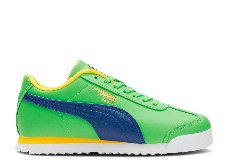 

Кроссовки Puma Roma Big Kid 'Country Pack - Brazil', зеленый