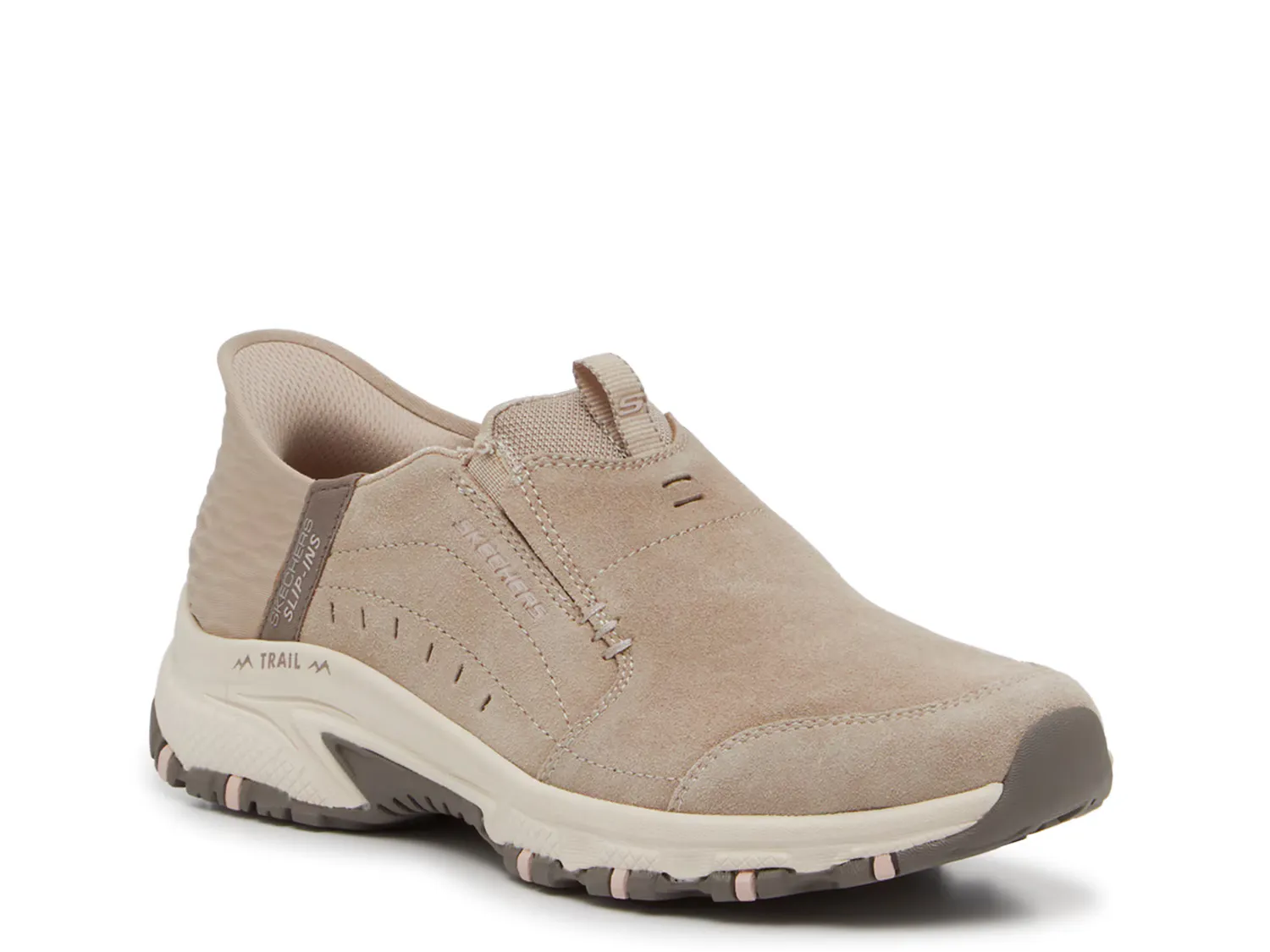 

Кроссовки Hands Free Slip-Ins Hillcrest Trail Shoe Skechers, серо-коричневый/светло-серый