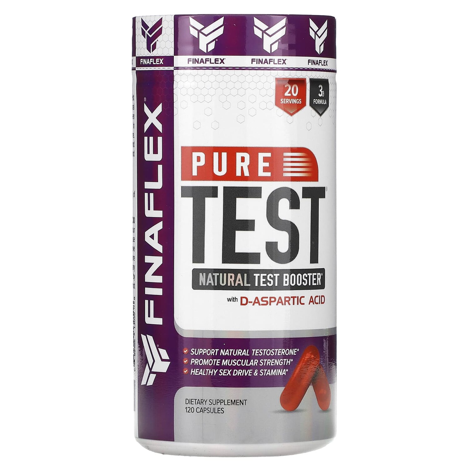 

Pure Test, 120 капсул, Finaflex