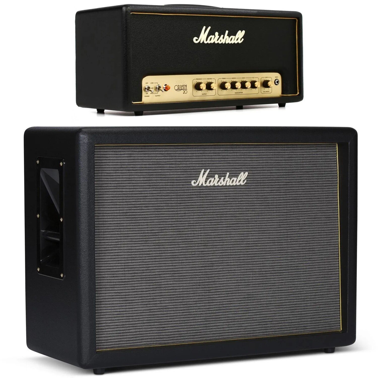 

Комплект головы Marshall ORI20H Origin и шкафа ORI212