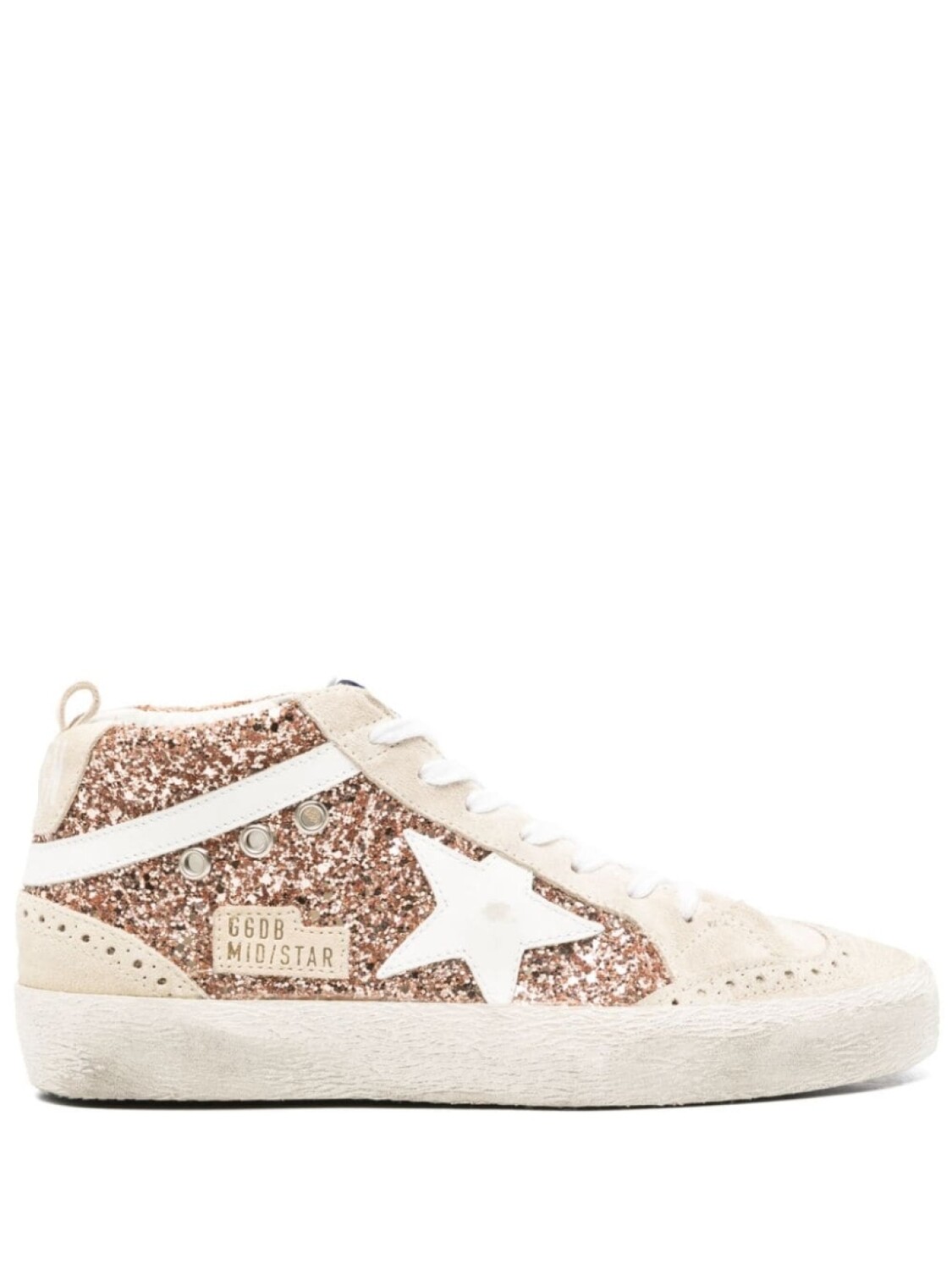 

Golden Goose кеды Mid Star, нейтральный цвет