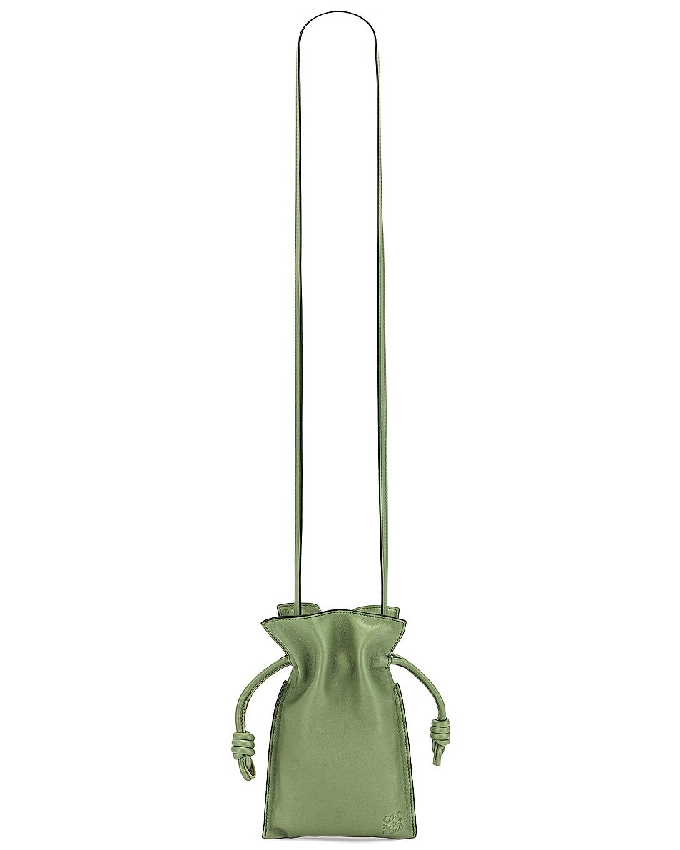 Карманная сумка для фламенко Loewe, цвет Rosemary