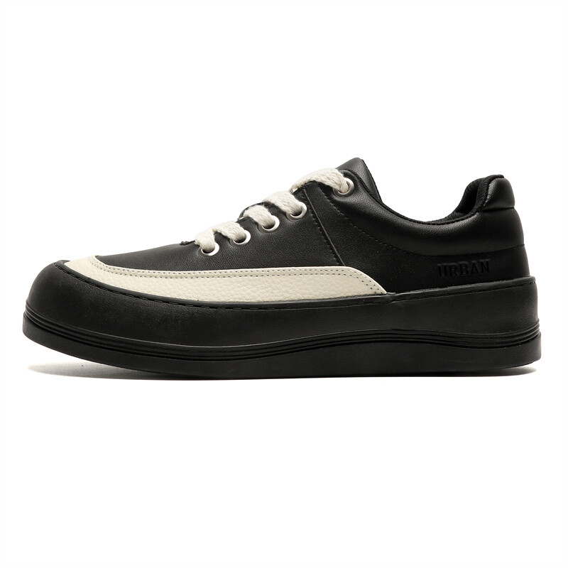 

Кроссовки URBAN AUTHENTIC Skateboarding Shoes Men Low-top, черный