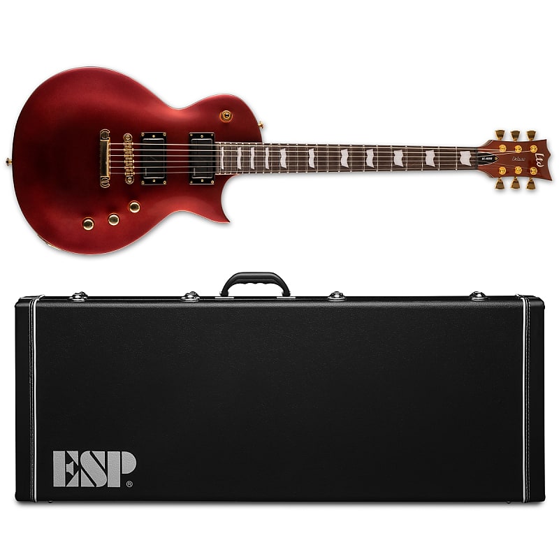 Электрогитара ESP LTD EC-1000 Gold Andromeda Electric Guitar + ESP Hard Case EC1000 электрогитара esp ltd ec 1000 electric guitar gold andromeda b stock
