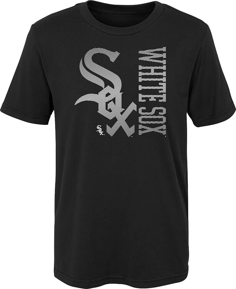 

Outerstuff Одежда команды MLB 4-7 Chicago White Sox, черная футболка Impact