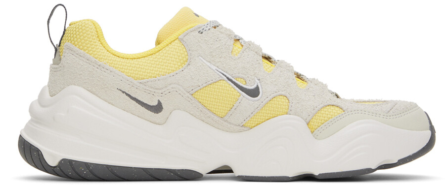

Желто-серые кроссовки Tech Hera Nike