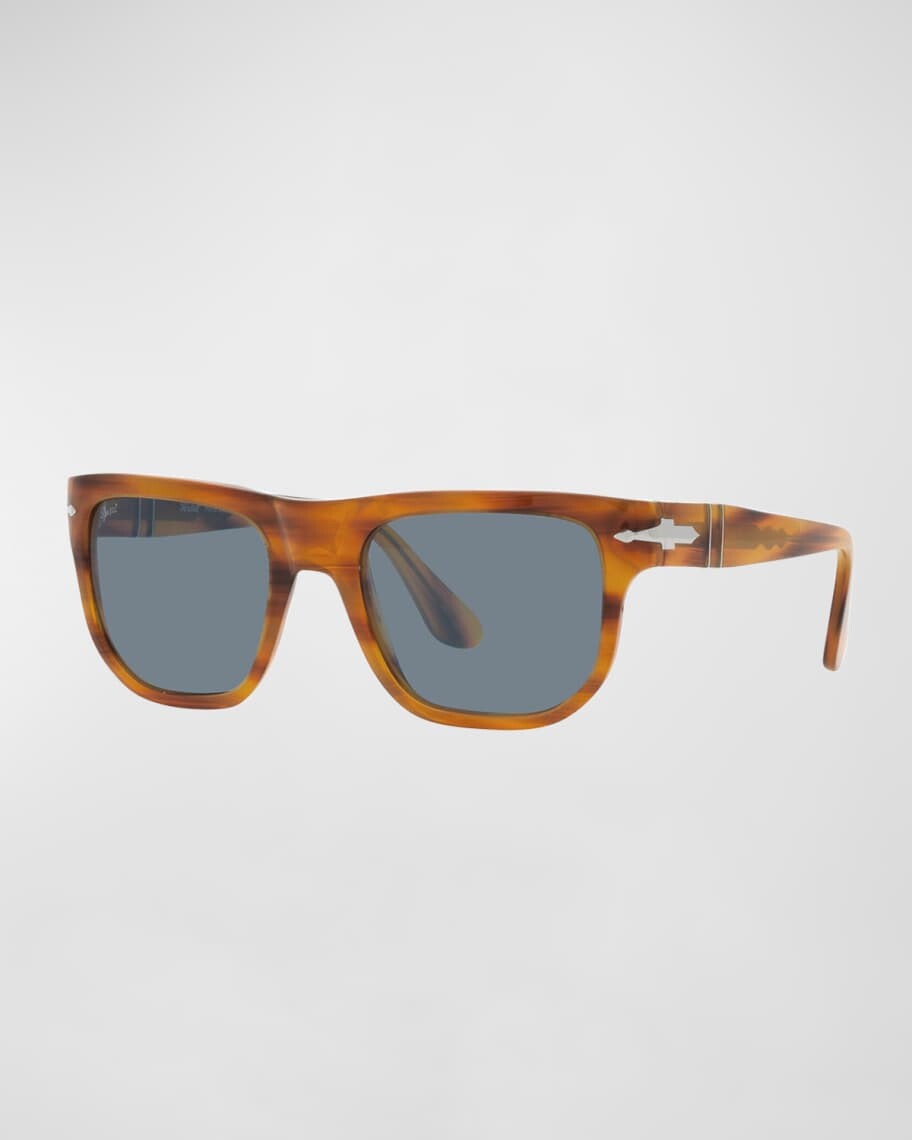 

Мужские прямоугольные солнцезащитные очки из ацетата Persol