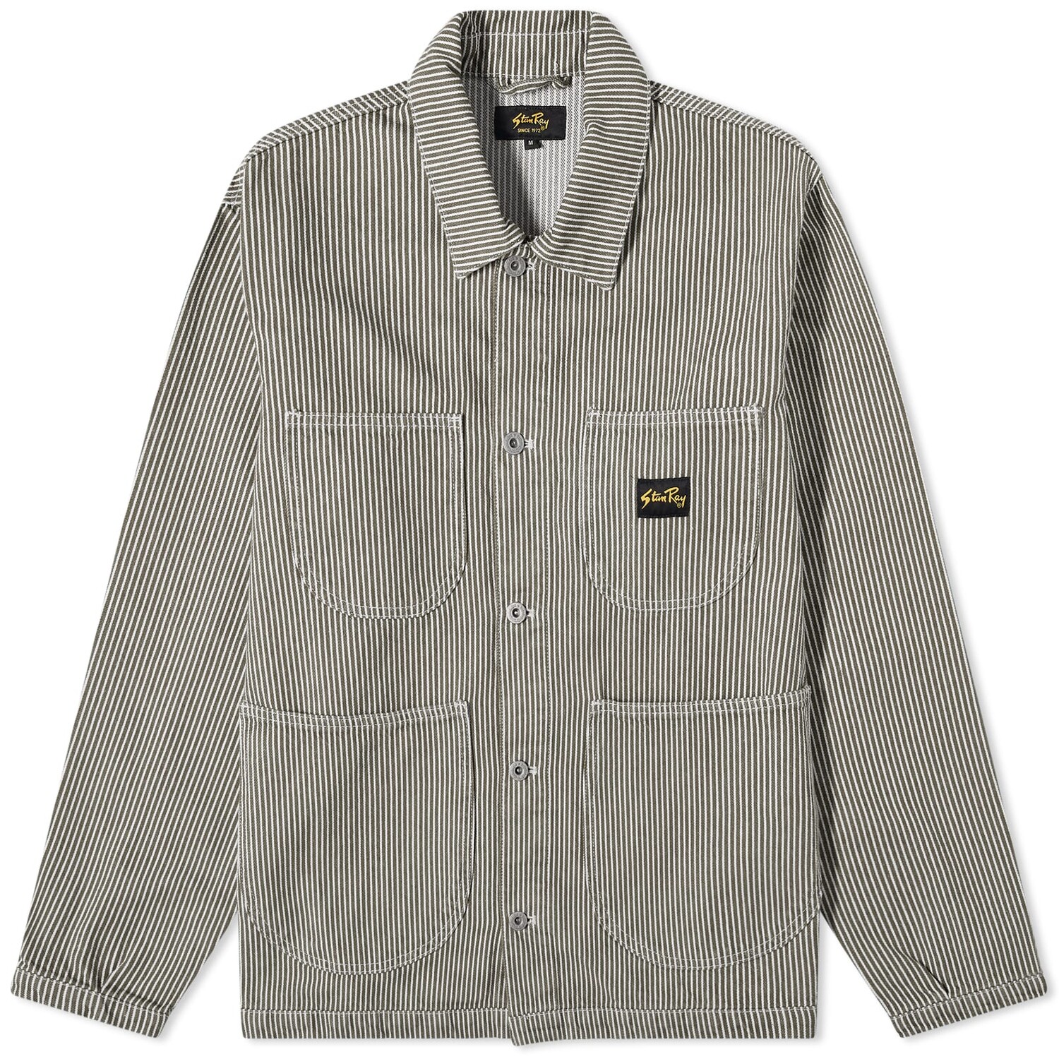 

Куртка Stan Ray Coverall, цвет Black Stone Hickory