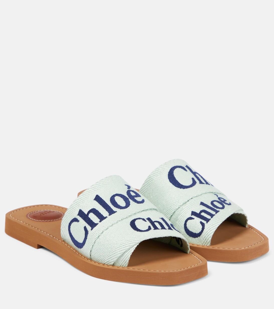 

Шлепанцы Woody Chloé, разноцветный