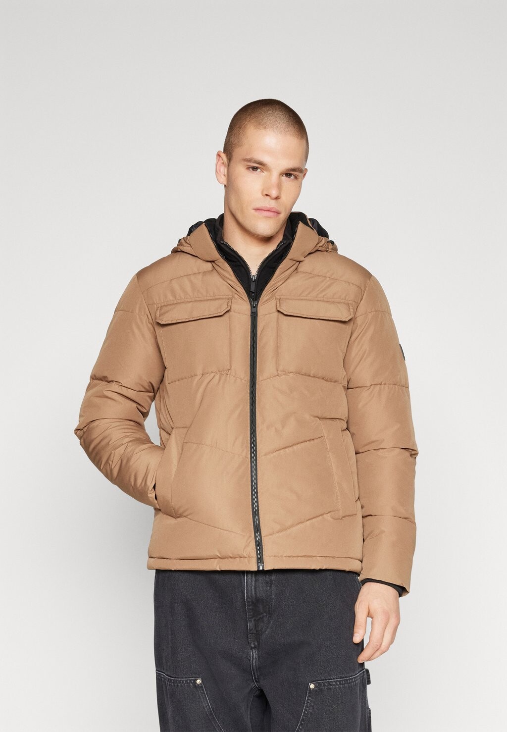 

Зимняя куртка Jack & Jones JJMASON PUFFER JACKET, цвет otter