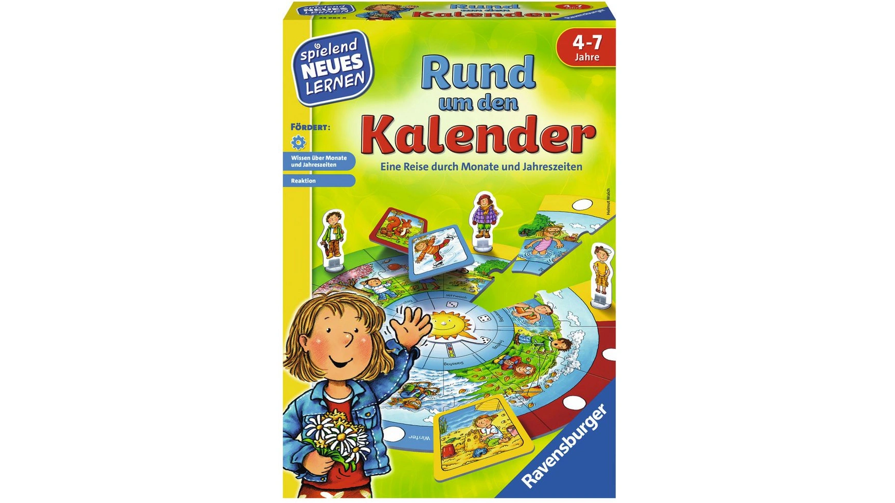 Ravensburger Spiele Вокруг календаря ravensburger spiele frozen 2 помогите олафу