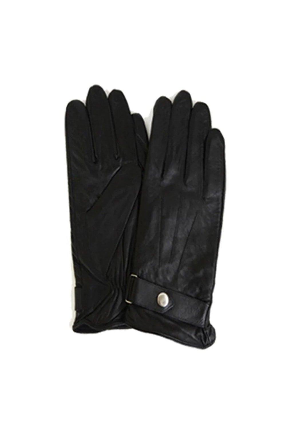 Классические кожаные зимние перчатки Eastern Counties Leather, черный цена и фото