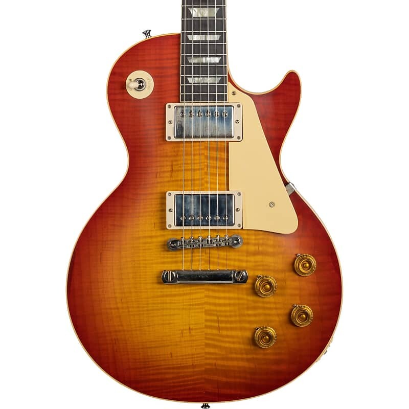 

Электрогитара Gibson 1959 Les Paul Standard Reissue Electric Guitar - Washed Cherry Sunburst