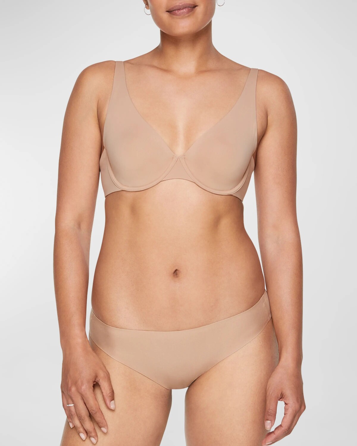 

Классический бюстгальтер без подкладки Second Skin ThirdLove, цвет Taupe
