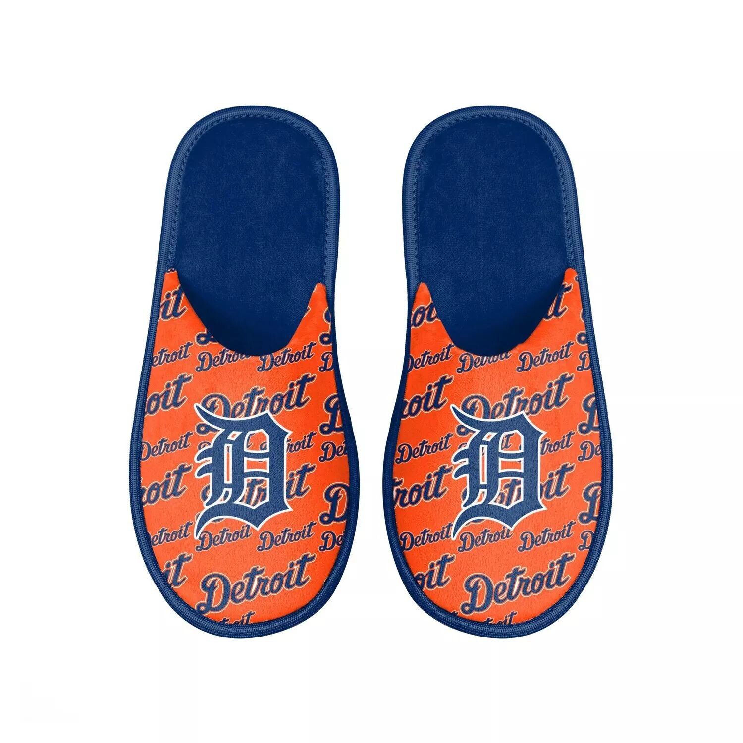 

Мужские шлёпанцы с логотипом FOCO Detroit Tigers Scuff