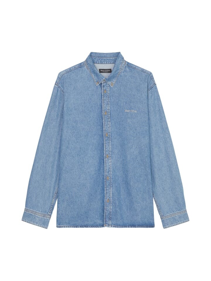 

Рубашка Marc O'Polo, цвет essential clean blue wash