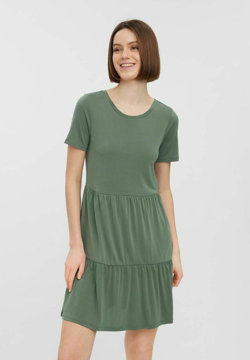 

Платье из джерси Vero Moda, зеленый меланж