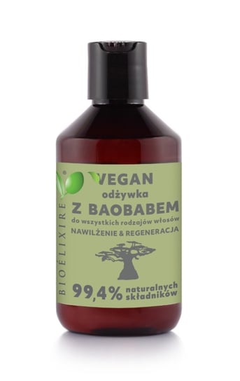 Интенсивно увлажняющий кондиционер Baobab, 300 мл Bioelixire, Vegan