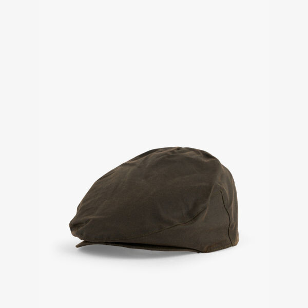 

Кепка из вощеного хлопка с застежкой-кнопкой Barbour, зеленый
