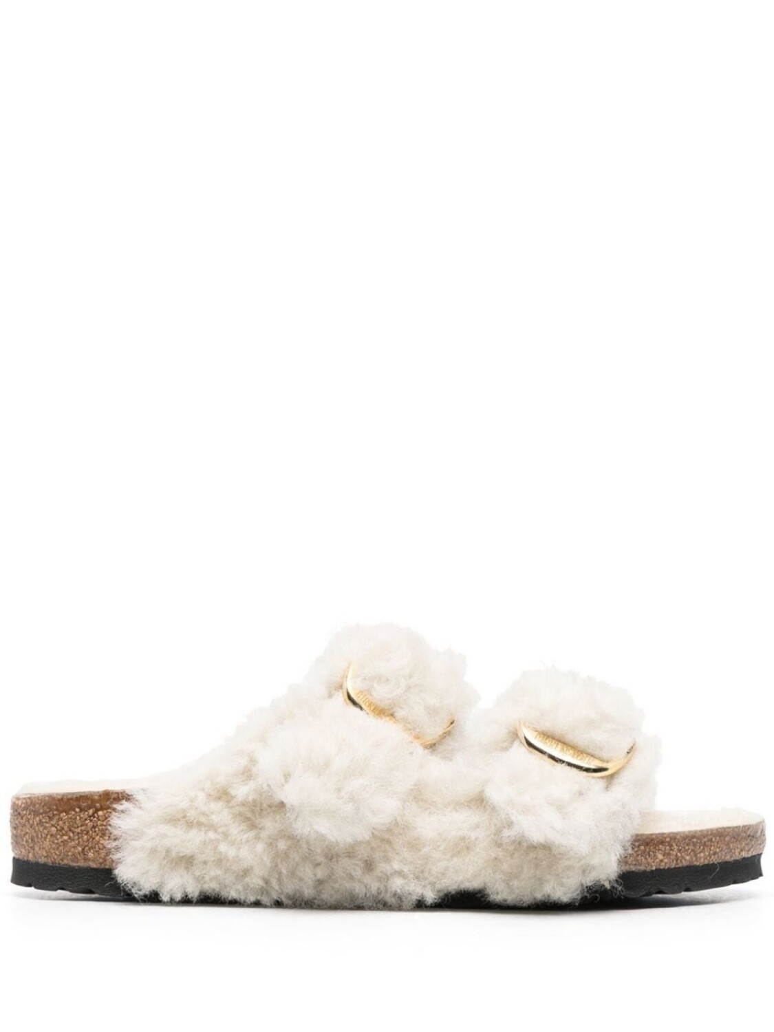 

Birkenstock шлепанцы с пряжками, серый