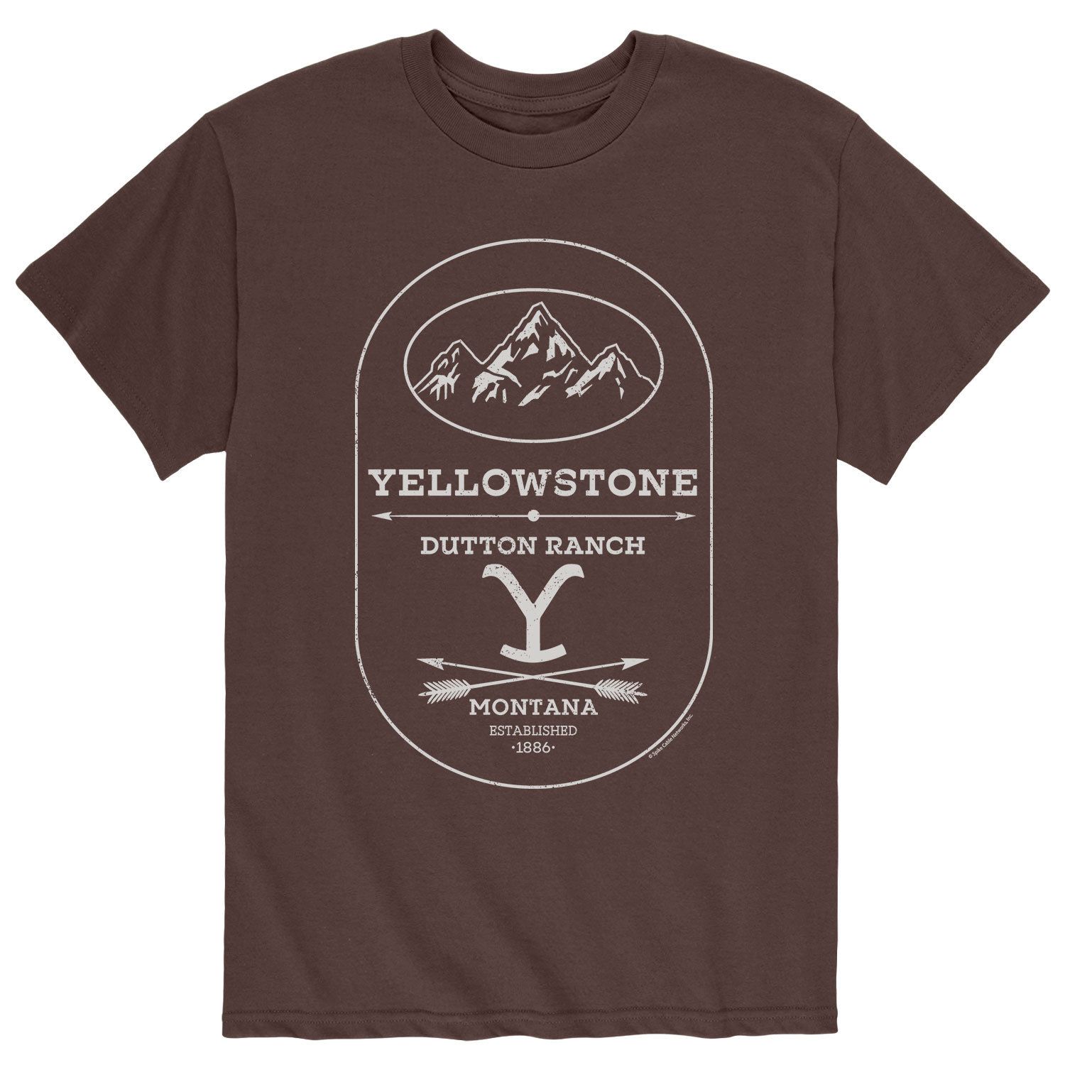 Мужская футболка Yellowstone Stone Dutton Licensed Character
