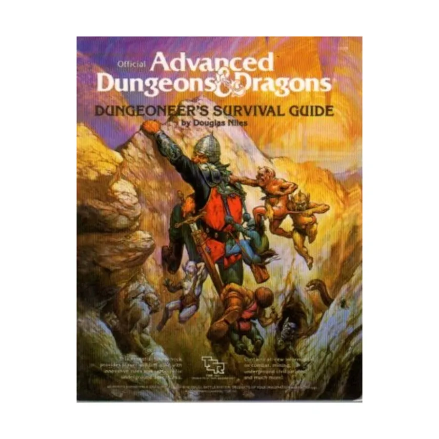 

Dungeoneer's Survival Guide, AD&D Miniature Reprints (Twenty First Century Games), мягкая обложка